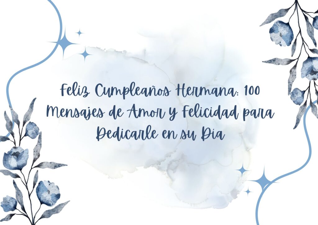 feliz cumpleaños hermana